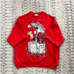 Jerry Leigh 1994 Looney Tunes Short Sleeve Sweatshirt
